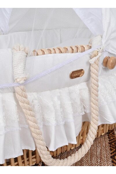 Fun Moment Moses Basket Baby Crib with Mosquito Net