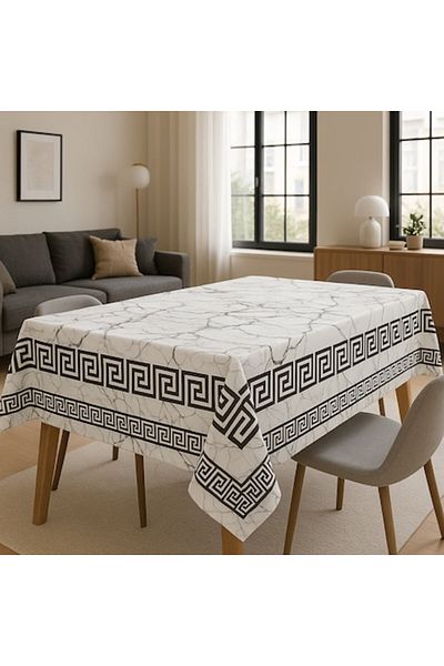 Brava Casa Fata de Masa Marmoris Noir Luxe, 400×140 cm