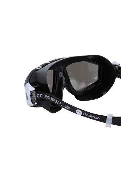 Slazenger Yetişkin Yüzücü Gözlüğü MIRROR GL6 BlackBlackWhite+BONE