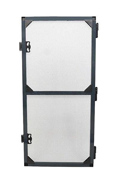 Genel Markalar Eycet Alüminyum Menteşeli Kapı Sinekliği Antrasit 90 X 210cm I...