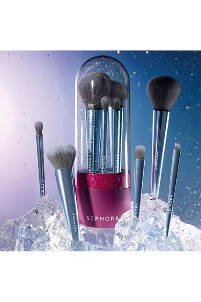 SEPHORA COLLECTION Cosmic Glow Face and Eye Brush Set - Face and Eye Brush Set