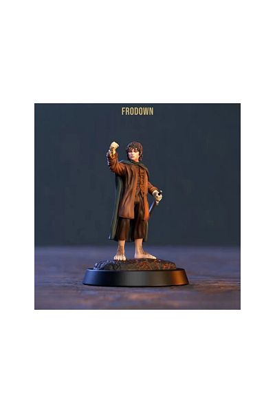 Cochines Frodo Bust - 3D Figure 15cm Made of Healthy Petg Material