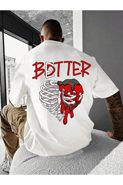 COHERENT Unisex Ανδρικά/Γυναικεία BETTER Προσαρμοσμένα εμπριμέ μπλουζάκια από...