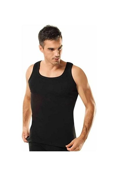 SİERNA Elite Ribbed Men's Undershirt 1 Piece Srn-000037