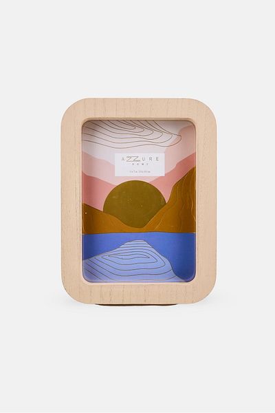 Azzure Home Wooden Photo Frame, Beige