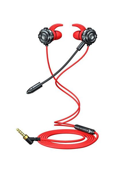 Generic G500 Gaming Earphones With Mic Red