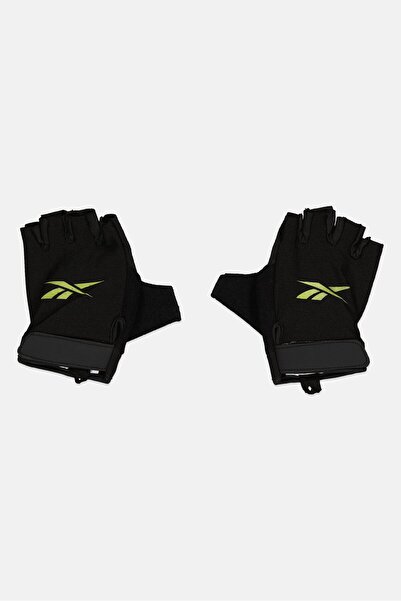 Reebok Men 1 Pair Brand Logo Fitness Gloves, Black