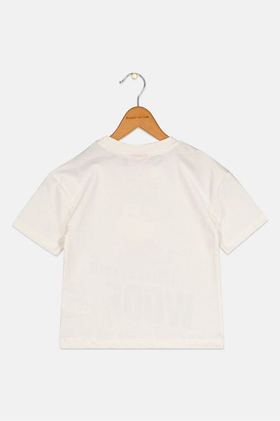 NİCKELODEON Toddlers Boy Raw Patrol Graphic Print T-Shirts, Off White
