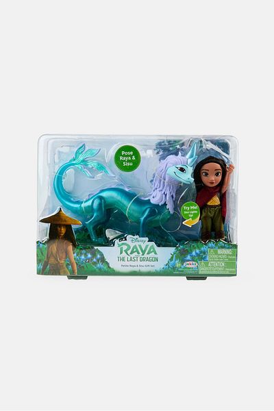 DİSNEY PRİNCESS Disneys Raya and the Last Dragon Petite Raya Sisu Toy Set