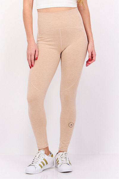adidas Adidas by Stella McCartney Women Sportswear Fit Brand Logo Yoga Leggings, Light Peach