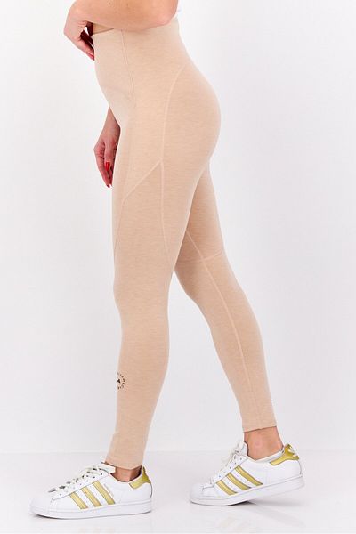 adidas Adidas by Stella McCartney Women Sportswear Fit Brand Logo Yoga Leggings, Light Peach