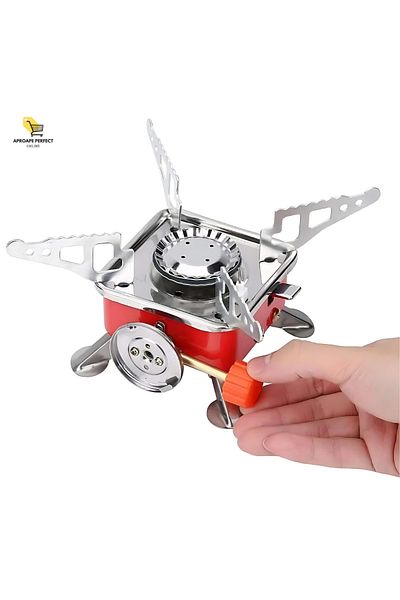 Generic APF® Outdoor Stove, Gas, Portable, Foldable for Camping and Hiking