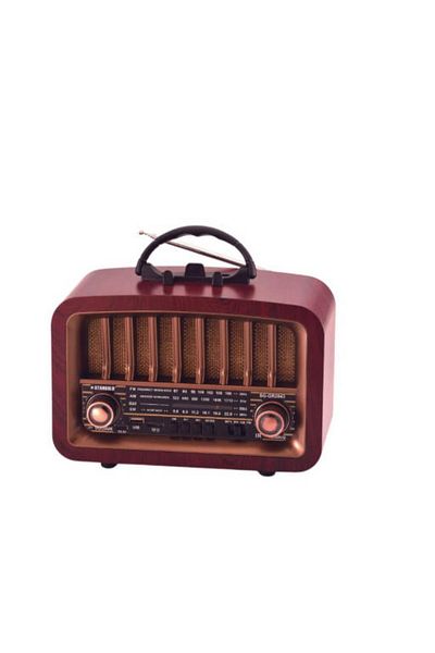 Generic STARGOLD Vintage FM/AM/SW Bluetooth Radio with USB/TF Music Player & 2000mAh Rechargeable Battery