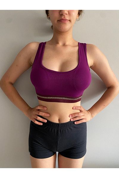Şana Look Women's Skin Fit Padded Sport Bra