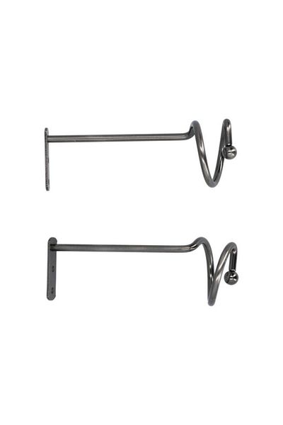 Generic Micasa 2-Piece Basic Tie Back Pewter