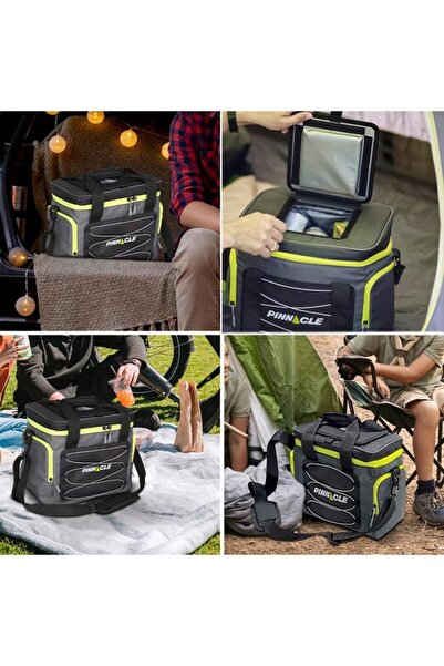 Generic PINNACLE Lightweight Leak Resistant Insulated Soft Pogba Cooler Bag Multicolor 24 Liter TPX-5506