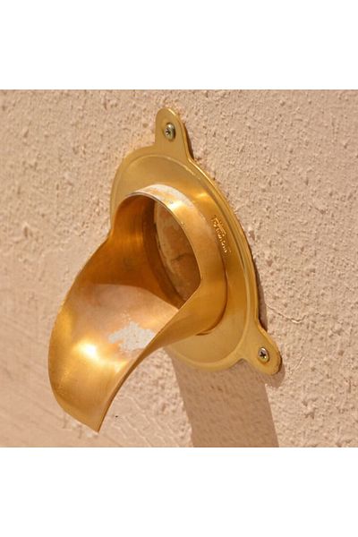 EBDAA HOME Roof and Rainwater Drainage Gutter - Gold - 2 Inch