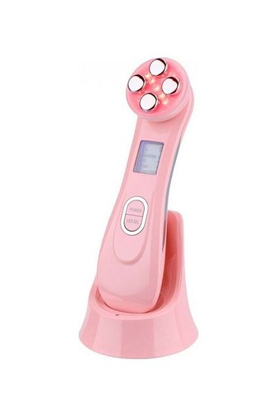 Generic MARGOUN Mesotherapy Facial Radio Frequency Massager Pink