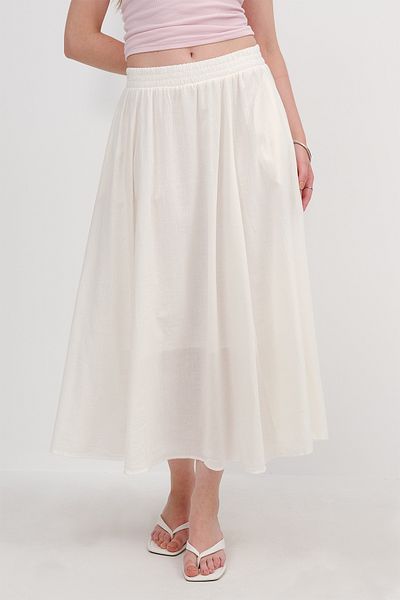 Addax Lined Long Skirt E2389