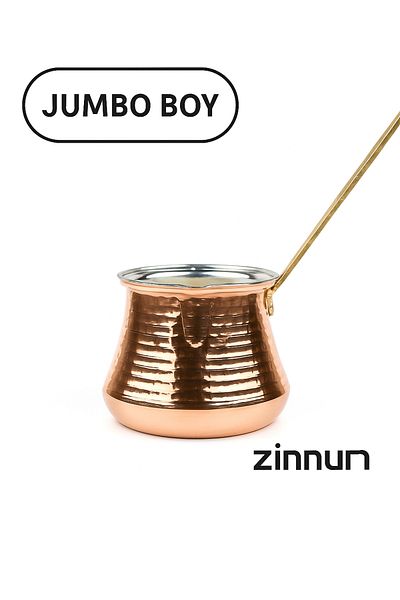 Zinnun Copper Milk Jug/Coffee Pot Jumbo Size 750 ml
