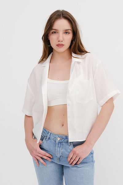 Addax Short Sleeve Modal Shirt G17359