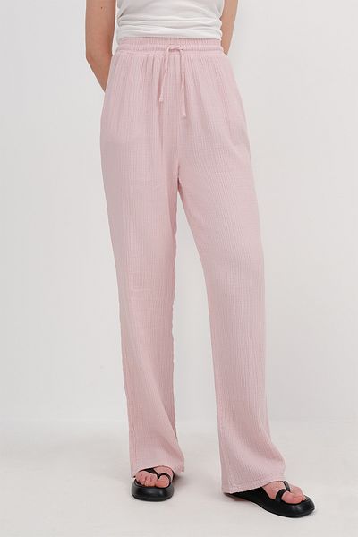 Addax Tie Waist Trousers Pn7043