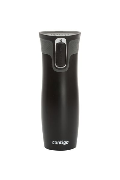 Contigo Stainless Steel Leak-Proof Autoseal Insulated Travel West Loop Mug Matte Black 473ml