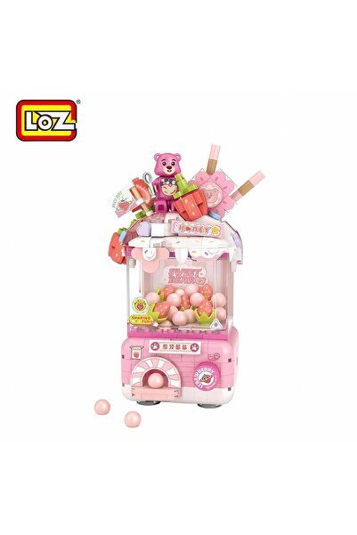 Vagonlife Loz Mini Gashapon Makineleri Block Yapı Oyuncak Pembe 444 Parça (LZ...