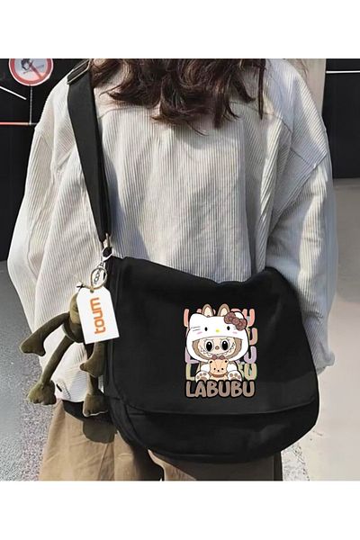Toum Geantă unisex cu imprimeu Labubu