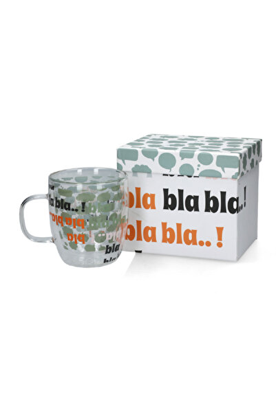 Bien Servi Double Wall Elegant Design Mug with Ergonomic Handle Multicolor