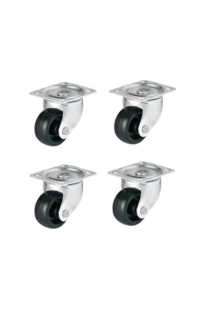 Hts 338 Döner Tablalı Mobilya Tekerleği 28mm 4'lü Set