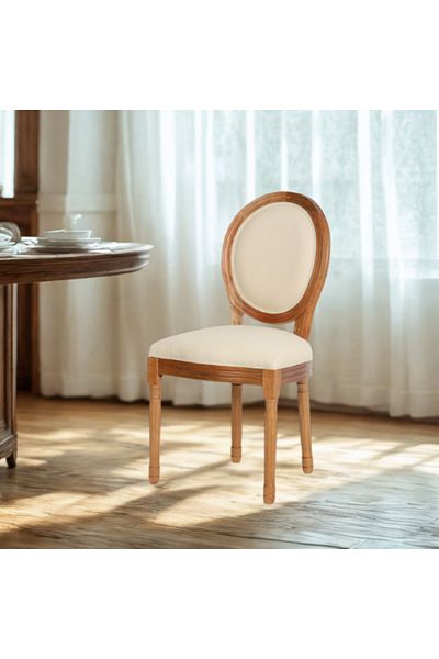 rexa Louis Chair with Elegant French Design - 88×50×42 cm
