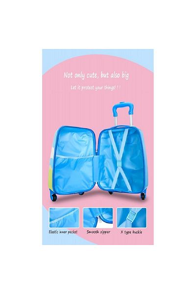 OEM 18 inch cartoon children's cabin trolley for boys and girls, with 4 wheels