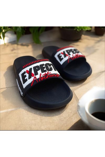 GEZER Non-Slip Sole Slippers. Pool Sea Bathroom Balcony Terrace Home and Street Men's Slippers