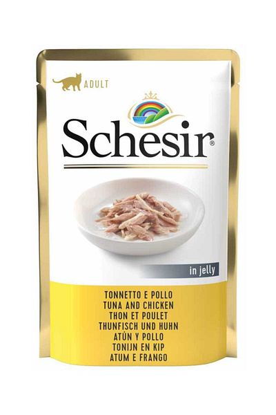 Schesir Schesir Cat Pouch Tuna With Chicken 85g Pack of 12