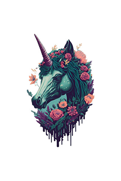 INOVATIX Set of 8 pieces, Unicorn Sticker, INOVATIX®. 6 cm
