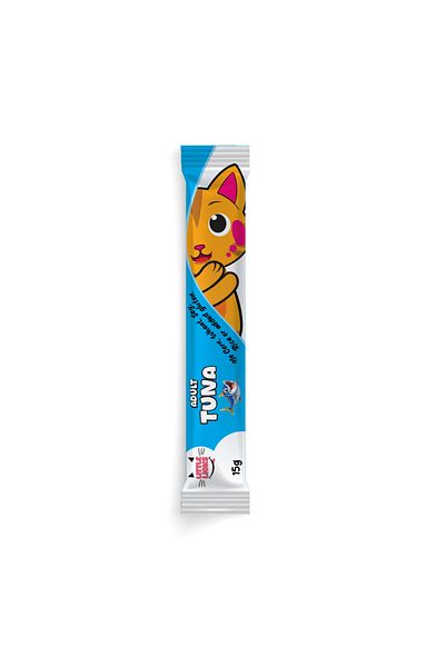 Smudges Little Licks Tuna Creamy Bisque Treats for Adult Cat 4 x 15g Pack of 12