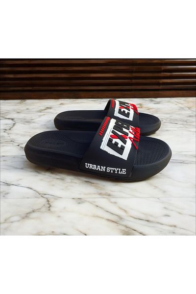 GEZER Non-Slip Sole Slippers. Pool Sea Bathroom Balcony Terrace Home and Street Men's Slippers
