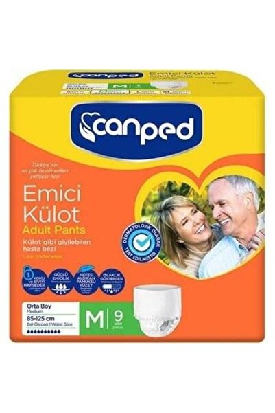 Canped Absorbent Panties 9Pcs Size m