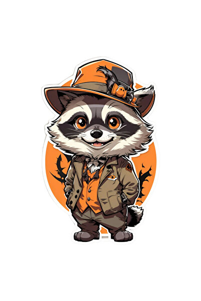 INOVATIX Set de 8 autocolante cu raton fericit, INOVATIX®. 6 cm