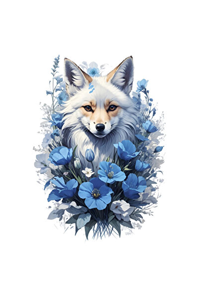 INOVATIX Set de 8 bucăți, autocolant cu flori, INOVATIX®. 6 cm