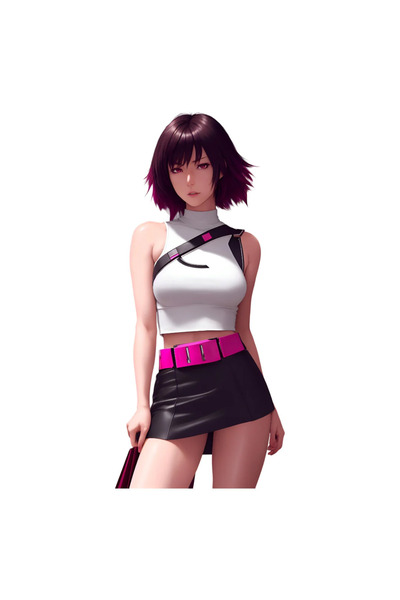 INOVATIX Σετ 8 τεμαχίων, Αυτοκόλλητο Νεαρής Γιαπωνέζας Γυναίκας, INOVATIX®. 6...