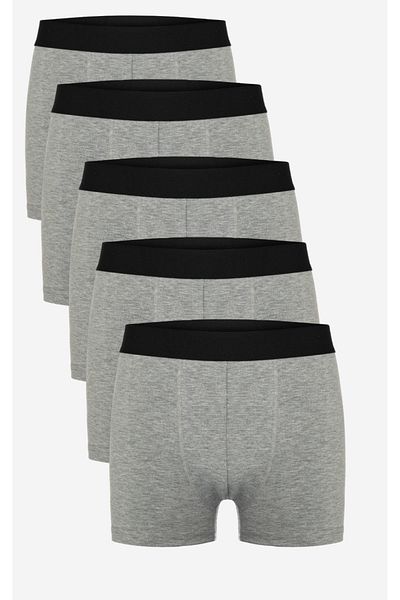 COMBİNE MİCHAİL Ανδρικό εύκαμπτο μπόξερ Grimelange Cotton Lycra 5 τεμαχίων