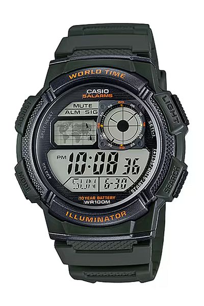 Casio Casio Youth Digital Grey Dial Men's Watch - AE-1000W-3AVDF (D119)