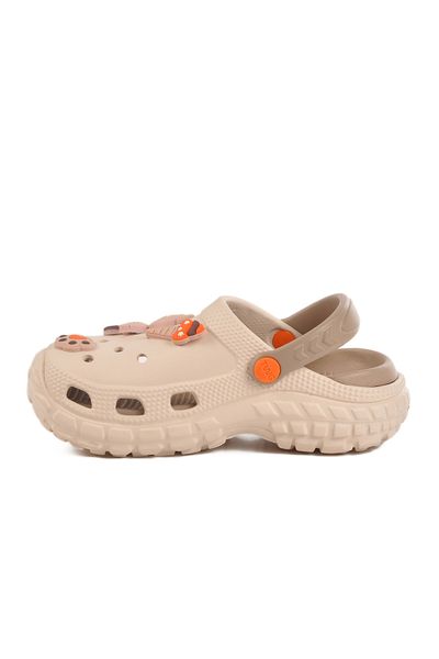 AYAKMOD Ecru Eva Light Girl's Sabo Slippers 960 P-F