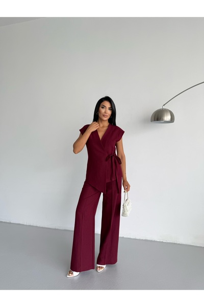 CLB COLLECTION Linen Vest Set