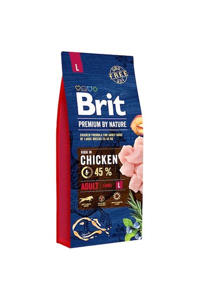 Brit Hrană uscată pentru câini Brit Premium Adult L, 15 kg