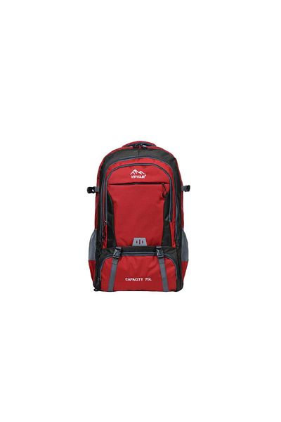 Generic STARGOLD 24-Inch Red Backpack, 75L Capacity, Durable Polyester, Versatile and Rugged Outdoor Design