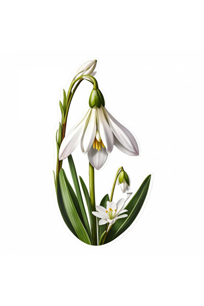 INOVATIX Set de 8 bucăți, autocolant cu fir de ghiocei, INOVATIX®. 6 cm