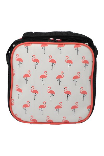 Tatay Casual Flamingo Print Lunch Bag